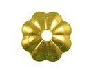 14K Gold Bead Caps