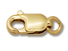 14K Gold - 10x4mm Lobster with Ring 