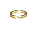 14K Gold - 4.5mm Round Split Ring 