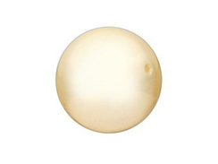 Light Gold -  4mm Round Swarovski Crystal Pearls Strand of 100
