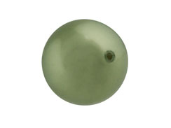 Powder Green -  5mm Round Swarovski Crystal Pearls Strand  of 100