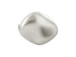 Light Grey -  9x8mm Twist Swarovski Crystal Pearls Strand of 50