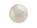 Creamrose -  10mm Round Swarovski Crystal Pearls Strand of 50