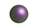 Iridescent Purple - 10mm Round Swarovski Crystal Pearls Strand of 50