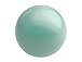 Jade -  10mm Round Swarovski Crystal Pearls Strand of 50