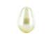 Cream -  11x8mm Teardrop Swarovski Crystal Pearls Strand of 50