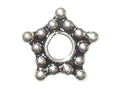 8.25mm 5-Point Star Bali Bead