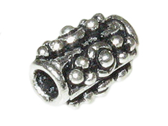 Spacer Tube bead with Marquise Dot Stations