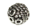 6.9x7.3mm Bali Style Silver Bead  Bulk Pack of 50
