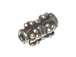 8.4mm Bali Style Silver Tube Bead *New Item*