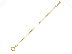 16-inch 14K Gold Filled 1318 Cable Chain Finished Necklace