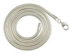 18-inch Sterling Silver Snake Chain 