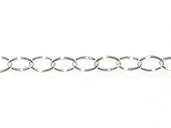 Sterling Silver Oval Cable Chain