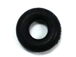 4mm Rubber Round Black Stopper Ring 
