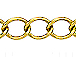 Curb Link Gold Plated Chain