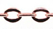  Copper Plated Oval Chain