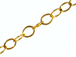 24-inch 14K Gold Filled 1.3mm Flat Cable Chain Necklace Bulk Pack of 25