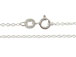 16-inch Sterling Silver 025 Cable Finished Chain 