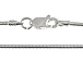 16-inch Sterling Silver 1.5mm Round Omega Finished Chain?