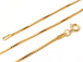 24-inch 14K Gold Filled 1mm Box Chain Finished Necklace