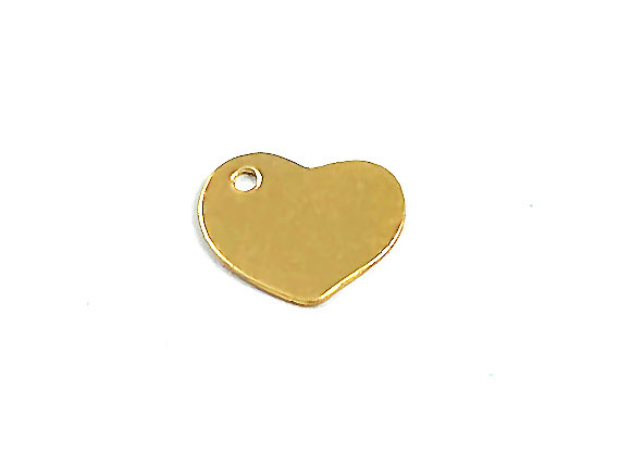 10mm Gold-Filled Heart Charm