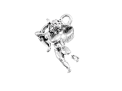 Sterling Silver Cupid Charm 