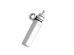 Sterling Silver Baby Bottle Charm 