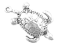 Sterling Silver Tortoise Charm 
