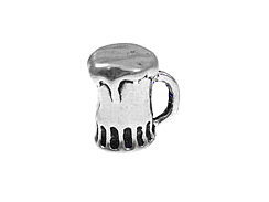 Sterling Silver Beer Mug Charm 