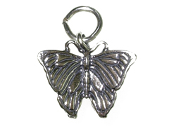 Sterling Silver Butterfly Charm with Jumpring