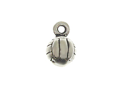 Sterling Silver Volleyball Charm 