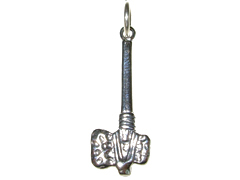 Sterling Silver Tomahawk Charm with Jumpring