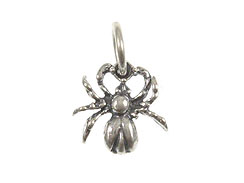 Sterling Silver Spider Charm with Jumpring