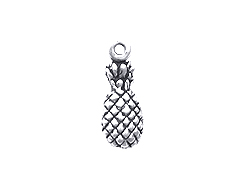 Sterling Silver Pineapple Charm with Jump Ring