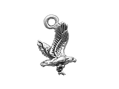 Sterling Silver Eagle Charm with Jump Ring