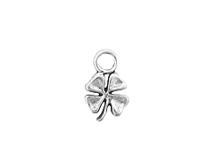 Sterling Silver 4 Leaf Clover Charm with Jump Ring