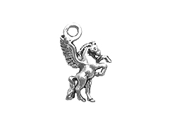 Sterling Silver Pegasus Charm with Jump Ring