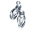 Sterling Silver Sandals Charm