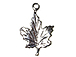 Sterling Silver Maple Leaf Charm 