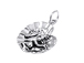 Sterling Silver Frog On Lily Pad Charm 