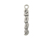 Sterling Silver 2009 Vertical Charm 