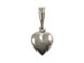 Sterling Silver Puff Heart Charm 