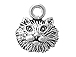 Sterling Silver Cat Head Charm with Jump Ring