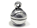 Sterling Silver 3D Basketball Charm 2.8gm