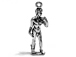 Statue of David Michelangelo Sterling Silver Charm