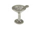 Sterling Silver Martini Glass Charm 