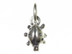 Sterling Silver Ladybug Charm with Jumpring