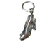 Sterling Silver Sling back High Heel Shoe Charm with Jumpring