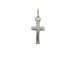 Sterling Silver Plain Cross Charm with Jumpring