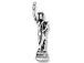 Sterling Silver Statue of Liberty Charm with Jumpring